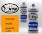 Preview: Chevrolet, Amplify, WA625G / GC5: 400ml Sprühdose + 400ml Klarlack - Set, von ATW Autoteile West.